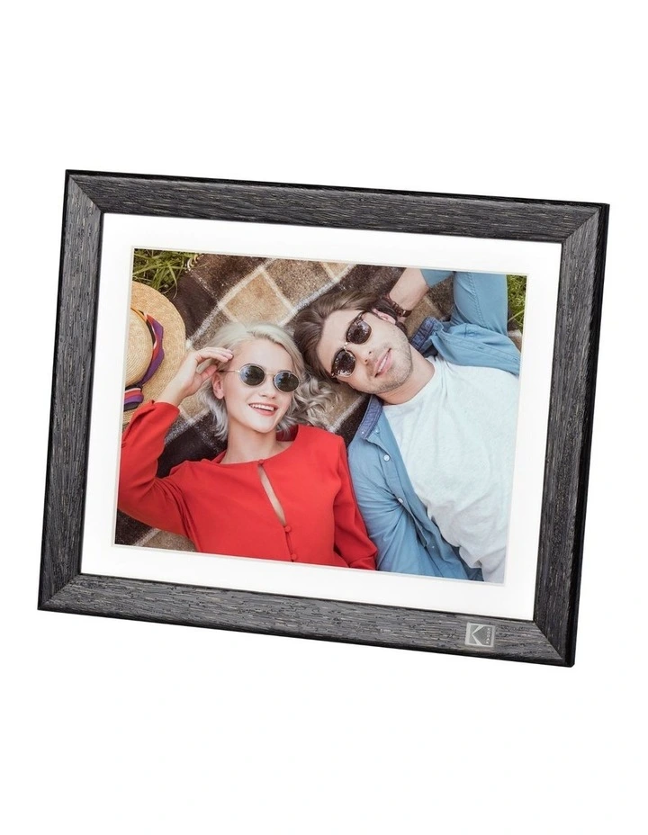 Adjustable Stand 32GB Storage 10GB Cloud Wi-Fi Digital Photo Frame HDPF-978 9.7 2K in Black image 1