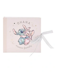 Gifts - Stitch Baby Photo Album (8 Years+) in Pink