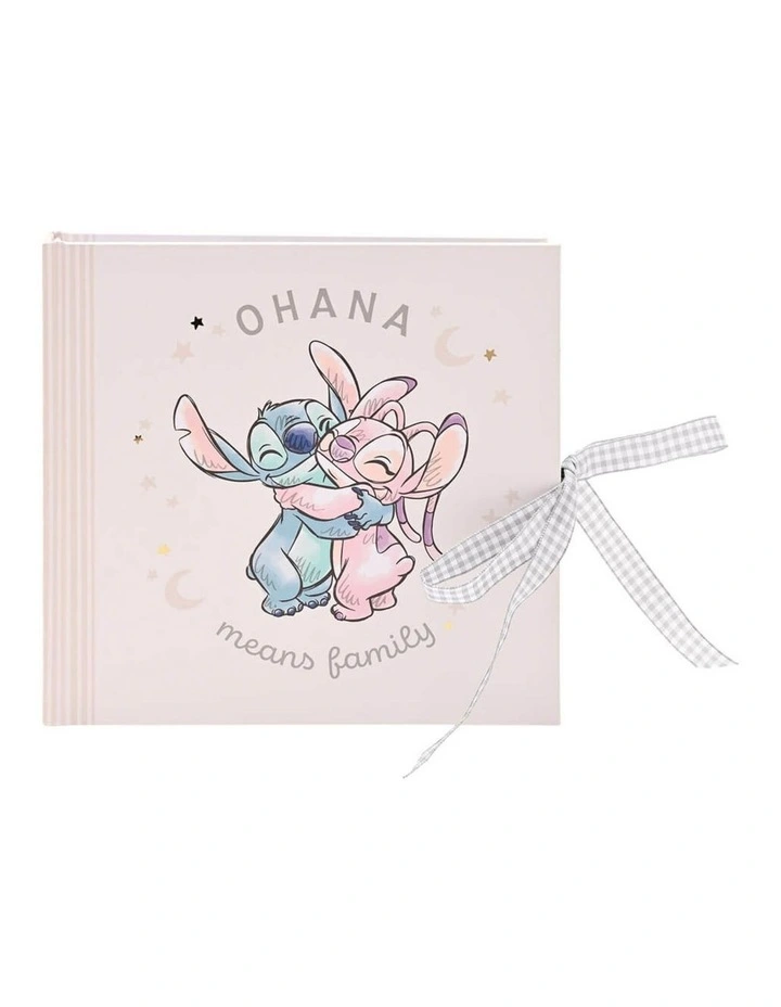 Gifts - Stitch Baby Photo Album (8 Years+) in Pink image 1