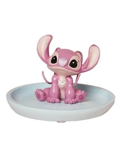 Angel Resin Trinket Dish Gifting Decoration (8 years+) in Pink