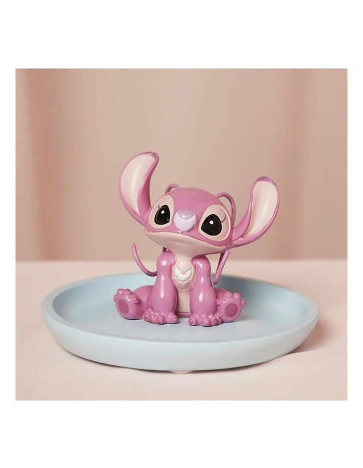 Angel Resin Trinket Dish Gifting Decoration (8 years+) in Pink image 2