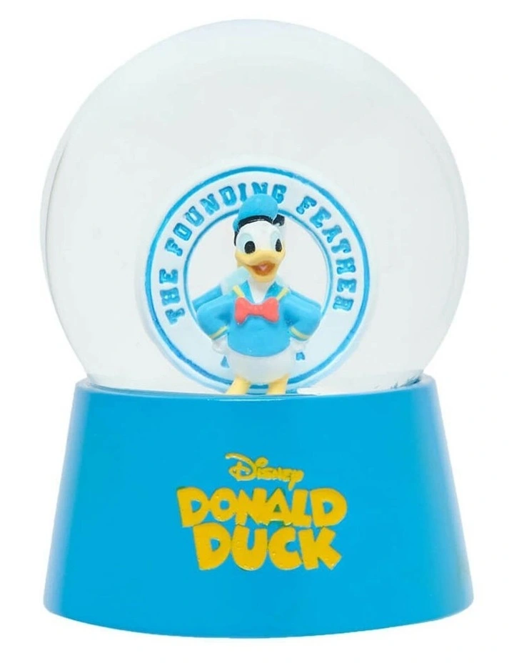 Donald Duck Snow Globe Decoration in Blue image 1