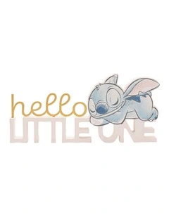 Stitch Baby Mantel Plaque Decoration (8 Years ) in Multi