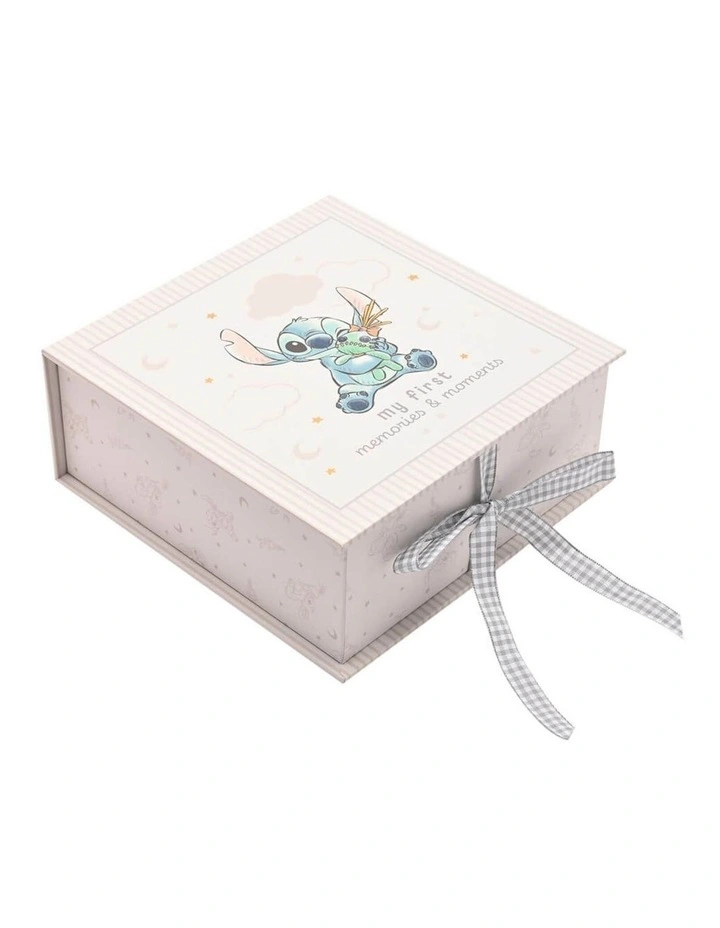Stitch Baby Keepsake Decoration Box (8 Years ) in Pink image 1