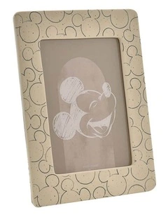 Mickey Shapes Ceramic Frame in Beige