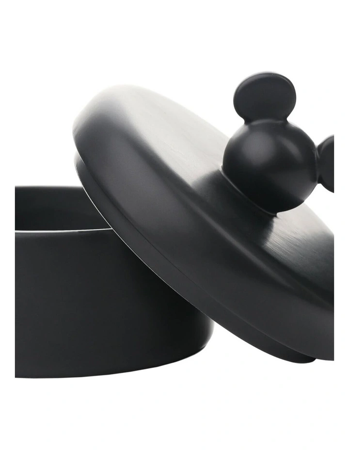 Mickey Head Storage Jar With Lid in Black image 3