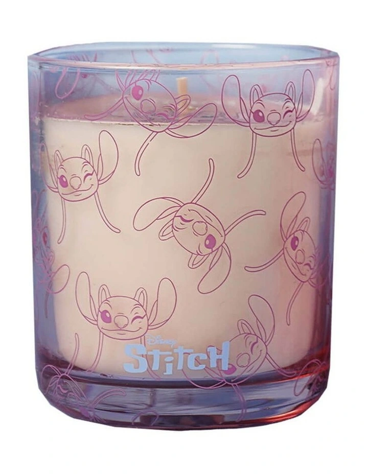 Gift Box Angel Candle in Pink image 2