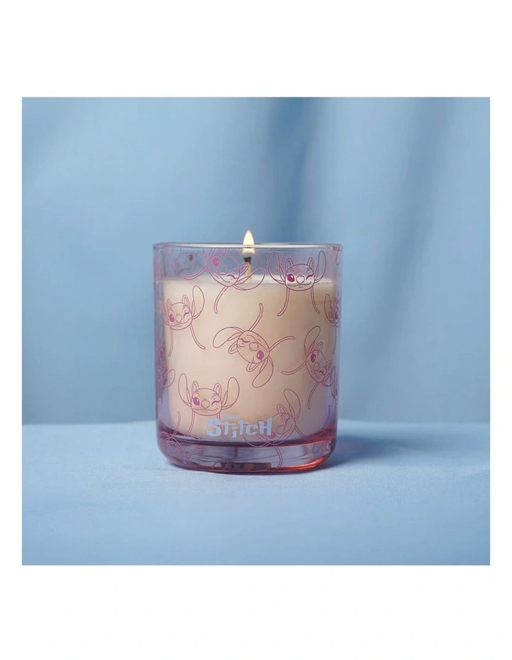 Gift Box Angel Candle in Pink image 5