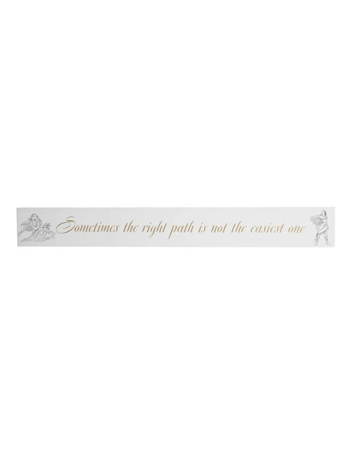 Collectible Desk Plaque: Pocahontas MDF Gifting Decoration in White image 1