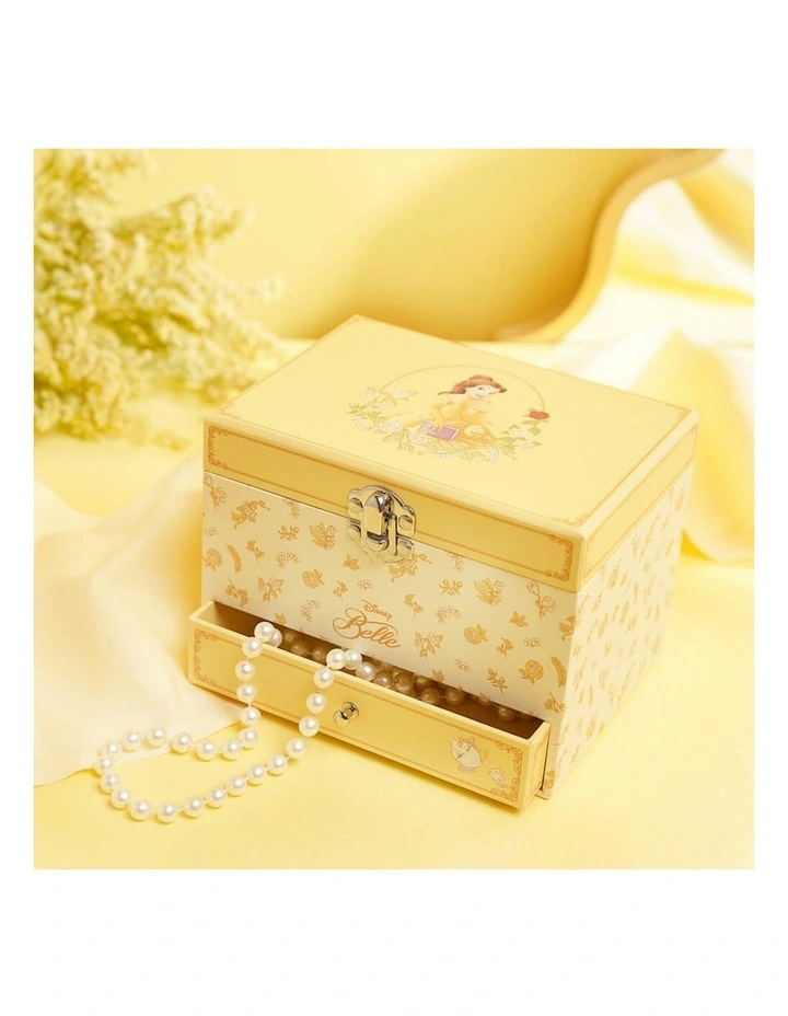 Princess Pastel Musical Jewellery Box (8 years+) in Yellow image 6