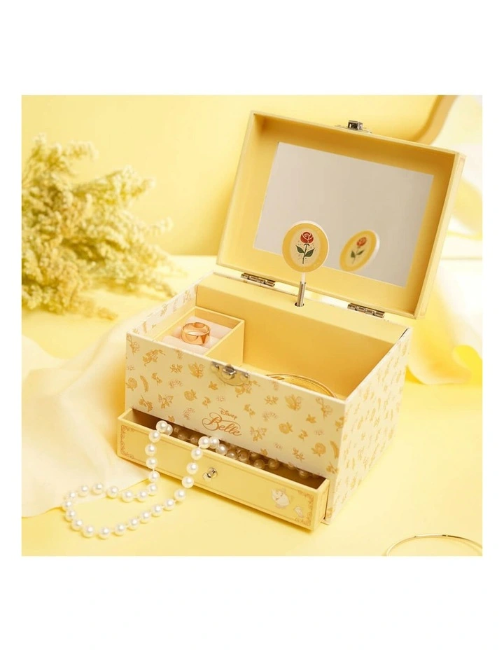 Princess Pastel Musical Jewellery Box (8 years+) in Yellow image 7