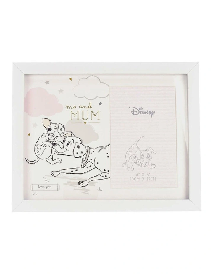 Garden and Home: 101 Dalmatians Mum Decor Frame in White image 1