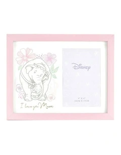 Garden and Home: Dumbo - Mum  MDF Decor Frame in Pink