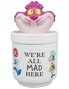 Alice in Wonderland Collector Box Glass 13cm in White