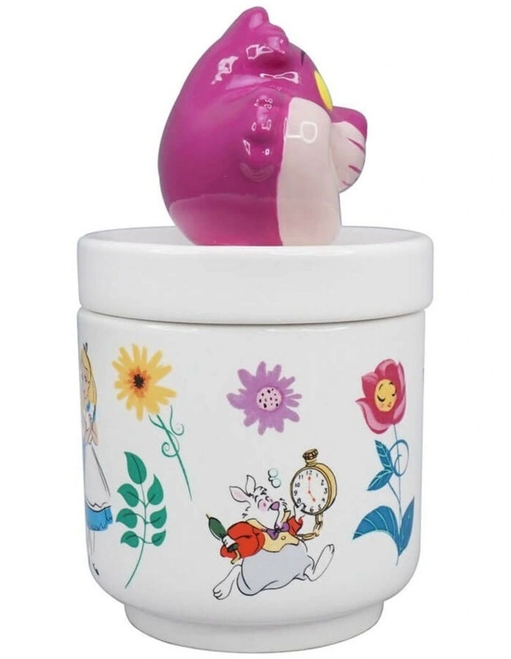 Alice in Wonderland Collector Box Glass 13cm in White image 3