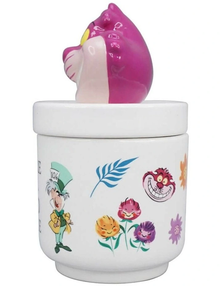 Alice in Wonderland Collector Box Glass 13cm in White image 4