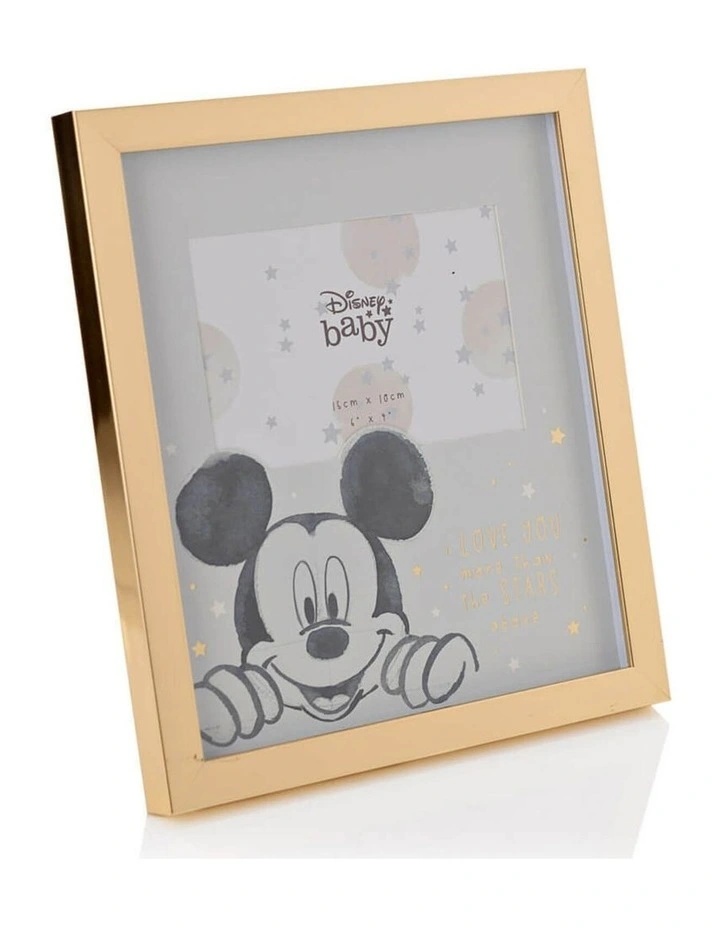 Mickey Mouse Plastic Gifting Frame in Gold image 2
