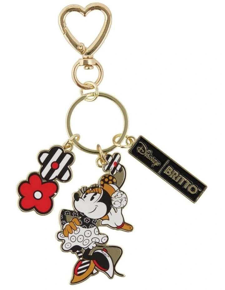 Minnie Mouse Key Chain in Multi image 1