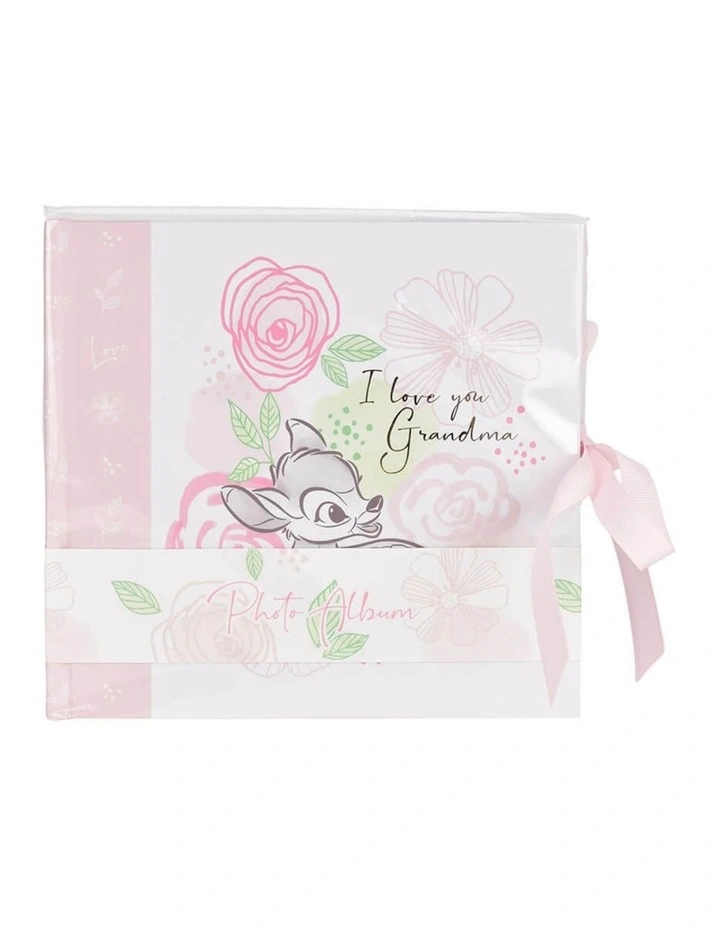 Bambi Grandma Photo Album in White image 1