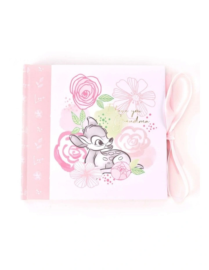Bambi Grandma Photo Album in White image 3
