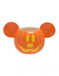 Halloween Themed Mickey Plant Pot in Orange