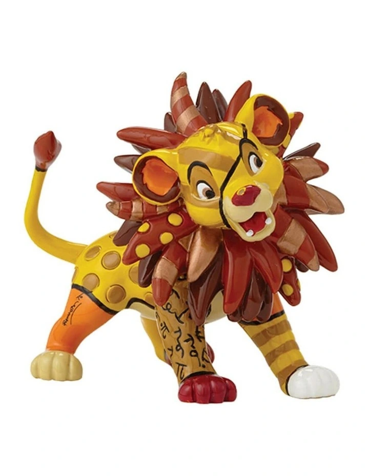 Simba With Mane Mini Figurine 7cm in Multi image 1