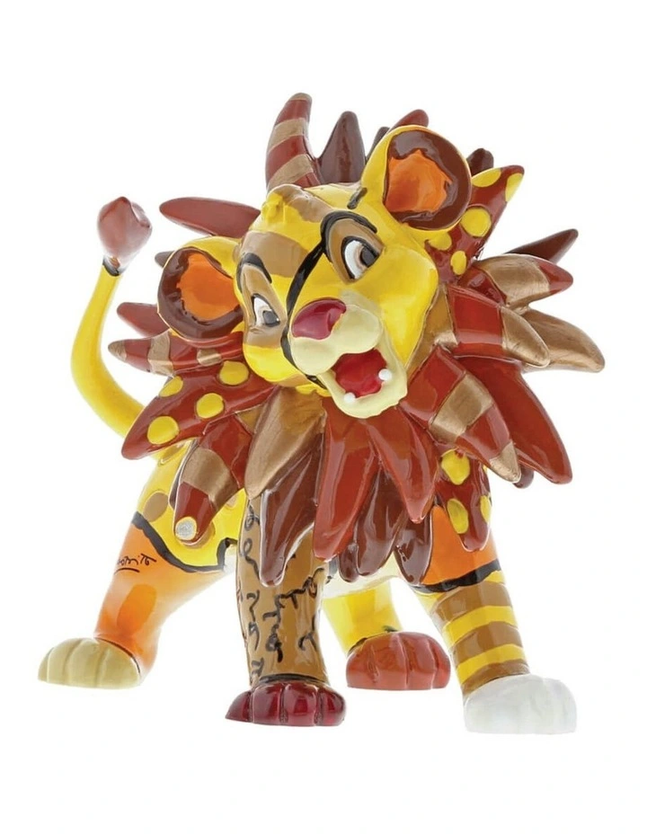 Simba With Mane Mini Figurine 7cm in Multi image 2