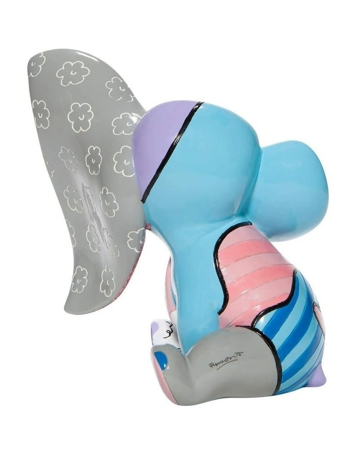 Britto Stone Resin Baby Dumbo Large Figurine in Multi image 2