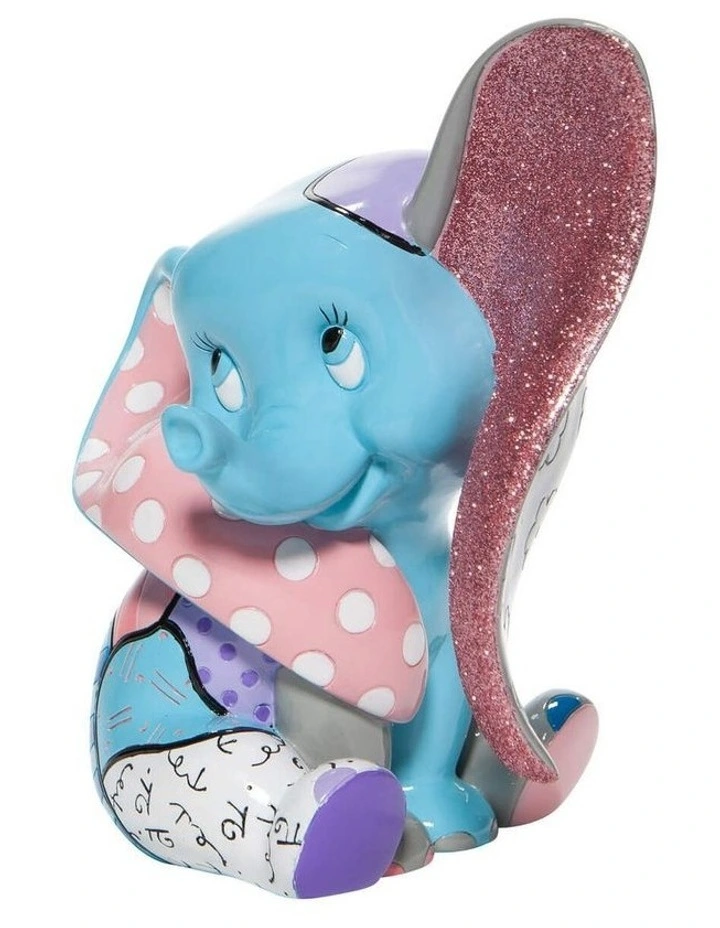 Britto Stone Resin Baby Dumbo Large Figurine in Multi image 3
