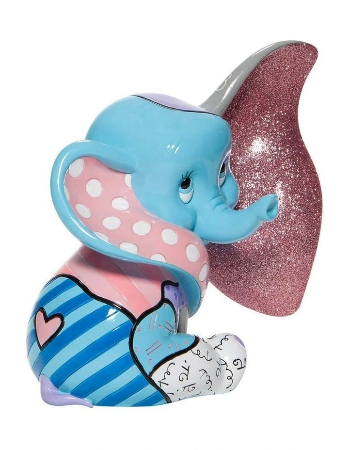 Britto Stone Resin Baby Dumbo Large Figurine in Multi image 4