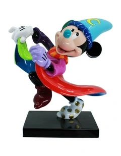 Fantasia 85th Anniversary Sorcerer Mickey Large Figurine 20cm in Multi