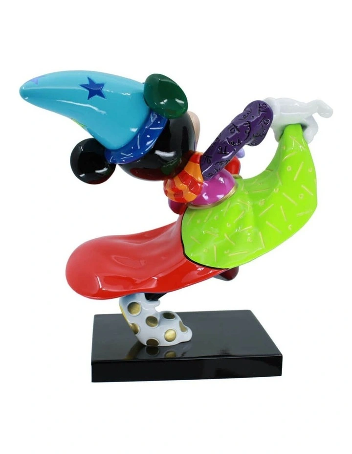 Fantasia 85th Anniversary Sorcerer Mickey Large Figurine 20cm in Multi image 4