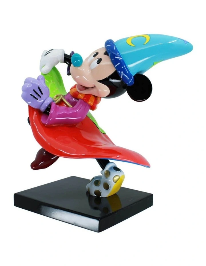 Fantasia 85th Anniversary Sorcerer Mickey Large Figurine 20cm in Multi image 5