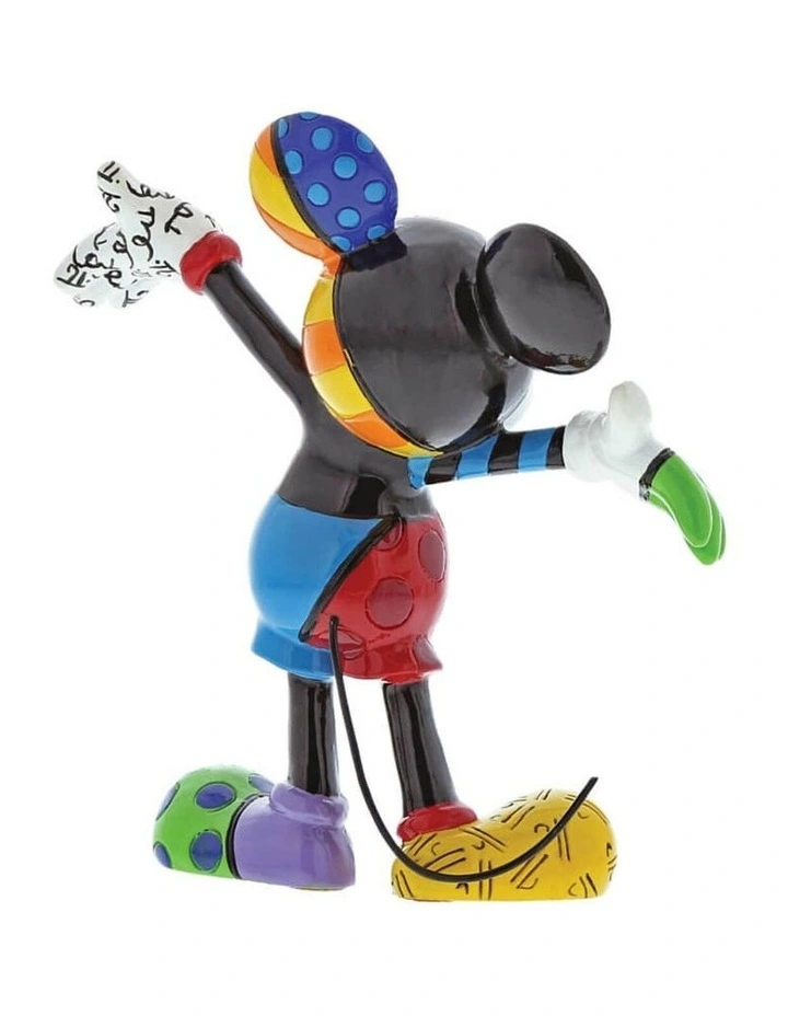 Mickey Mouse Arms Out Mini Figurine 8cm in Multi image 2