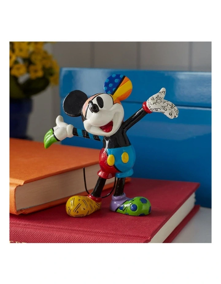 Mickey Mouse Arms Out Mini Figurine 8cm in Multi image 4