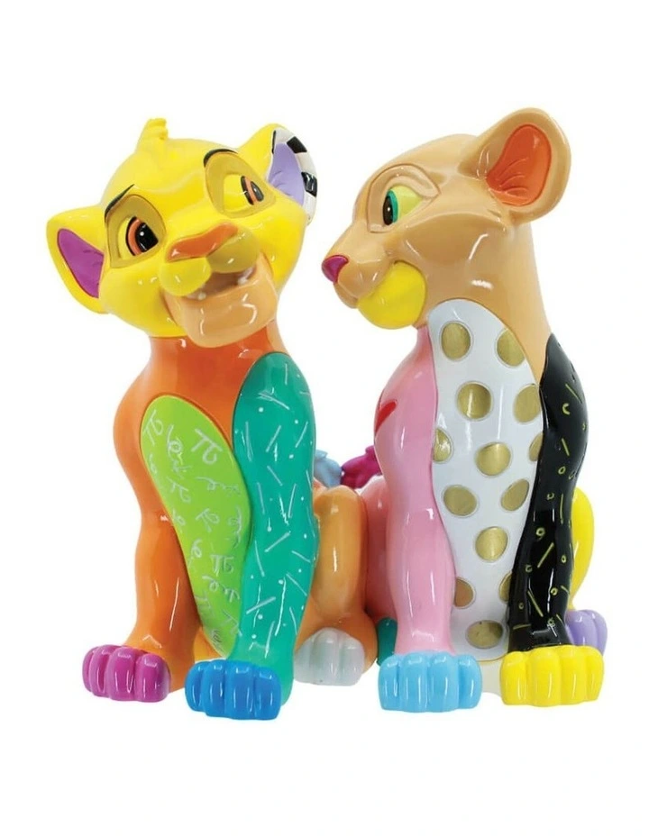 Simba And Nala Large Figurine 18cm in Multi image 1