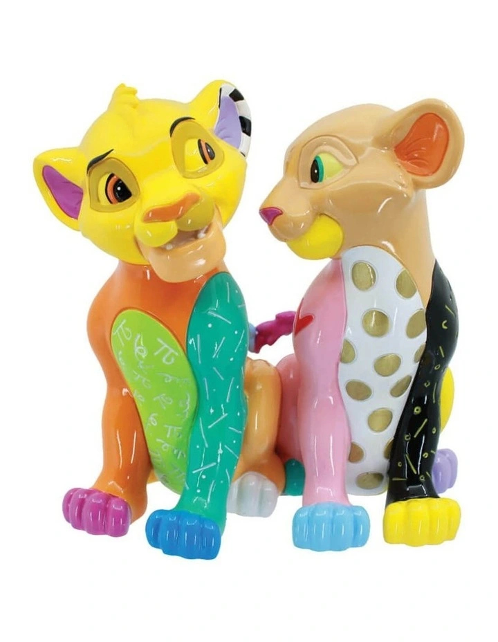 Simba And Nala Large Figurine 18cm in Multi image 2