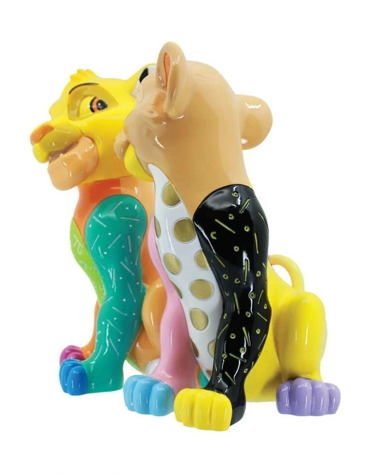 Simba And Nala Large Figurine 18cm in Multi image 3
