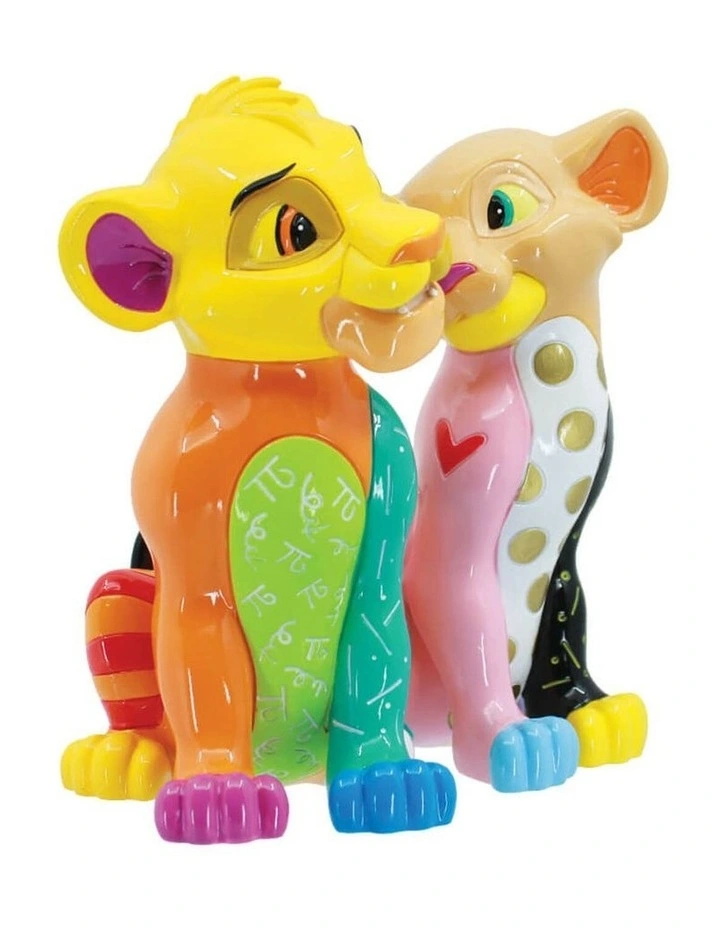 Simba And Nala Large Figurine 18cm in Multi image 7
