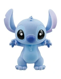 Stitch Flocked Figurine 19cm in Blue