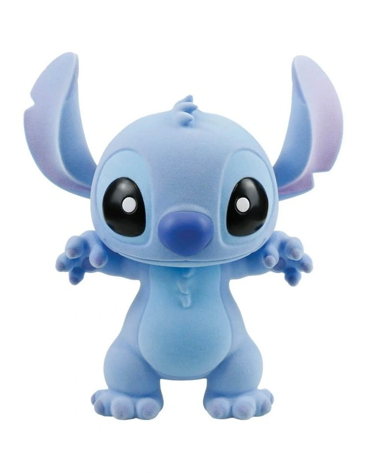 Stitch Flocked Figurine 19cm in Blue image 1