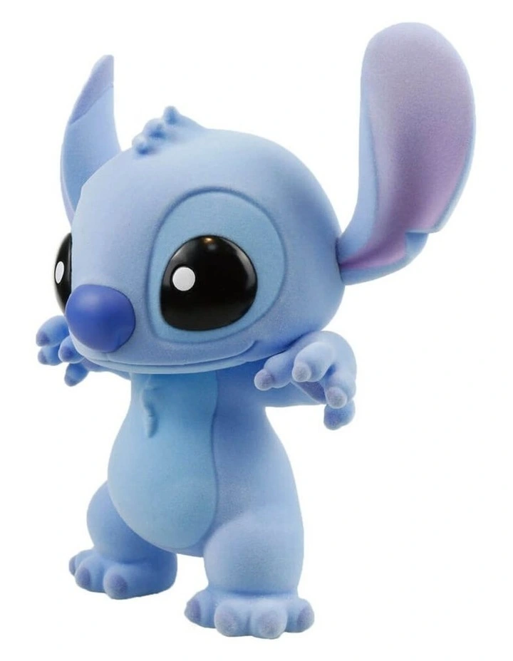 Stitch Flocked Figurine 19cm in Blue image 2