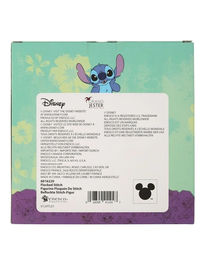 Stitch Flocked Figurine 19cm in Blue image 6