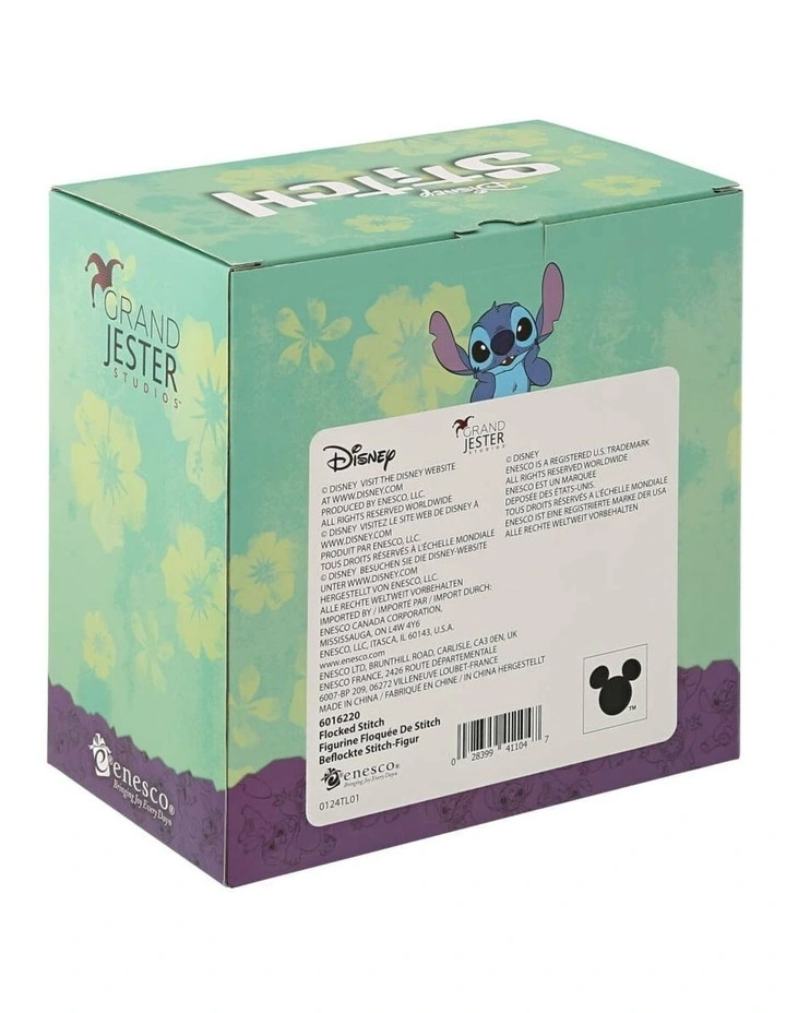 Stitch Flocked Figurine 19cm in Blue image 7