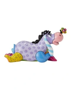 Eeyore Lying Mini Figurine 6.5cm in Multi