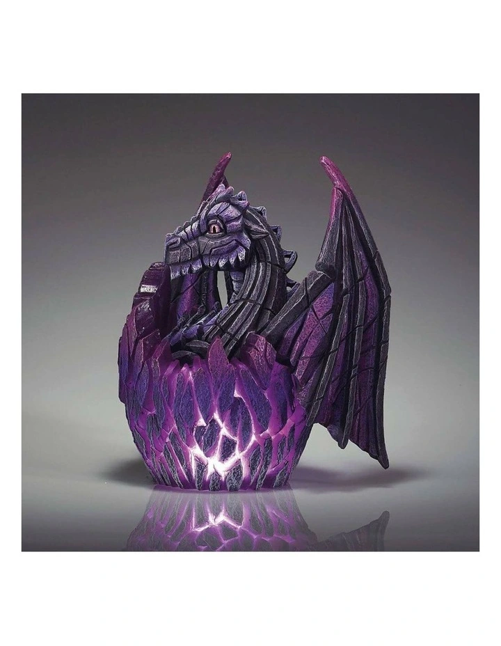 Stone Resin Lit Dragon Egg Sculpture in Multi image 6