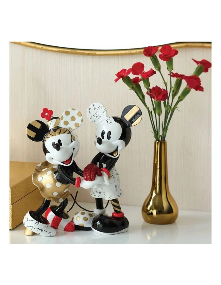 Midas Mickey And Minnie Large Figurine 20cm in Multi image 2