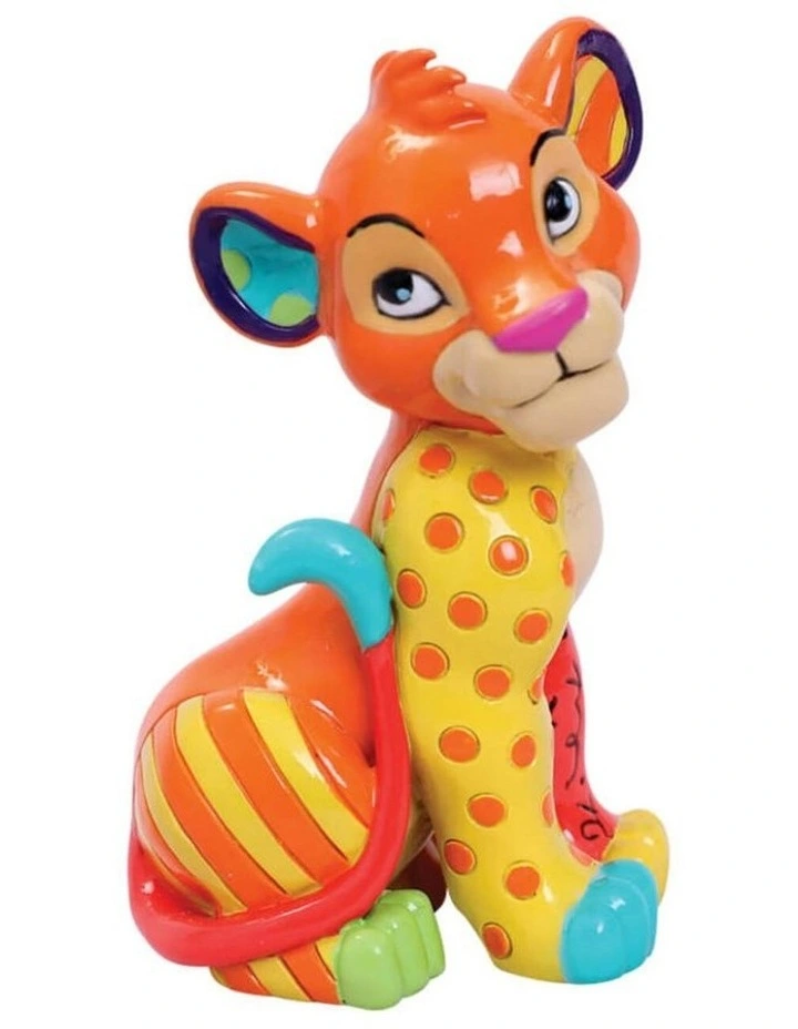 Simba Sitting Mini Figurine 9cm in Multi image 1