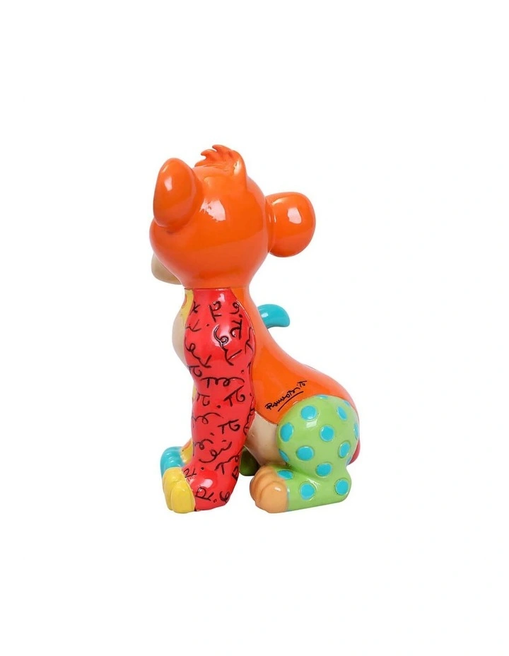 Simba Sitting Mini Figurine 9cm in Multi image 3