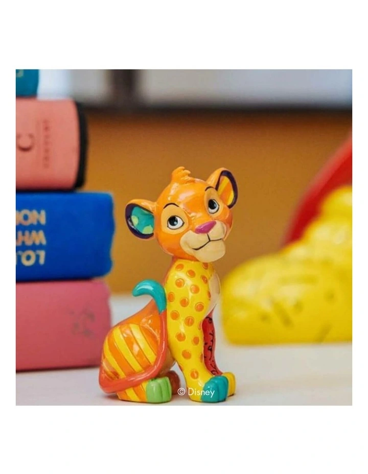 Simba Sitting Mini Figurine 9cm in Multi image 6